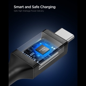 SPIGEN EB10015CC ESSENTIAL TYPE-C CABLE 100W 150CM BLACK